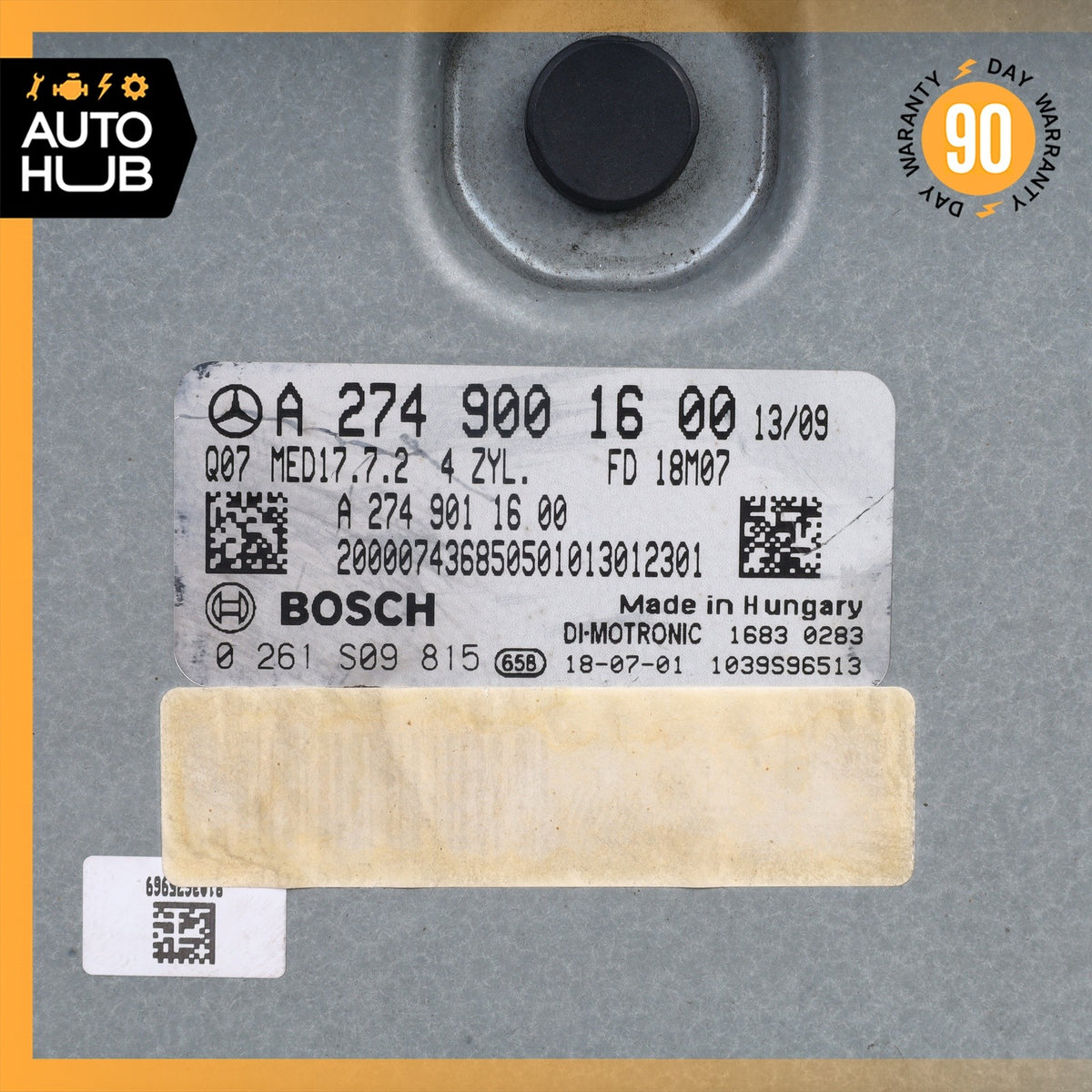 Mercedes W213 E300 GLC300 C300 M274 ECU Engine Control Module Unit OEM - photo 3