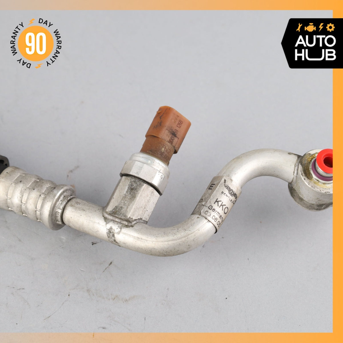 03-13 Bentley Continental Flying Spur AC Air Conditioning Hose Pipe Line OEM 78k - photo 6