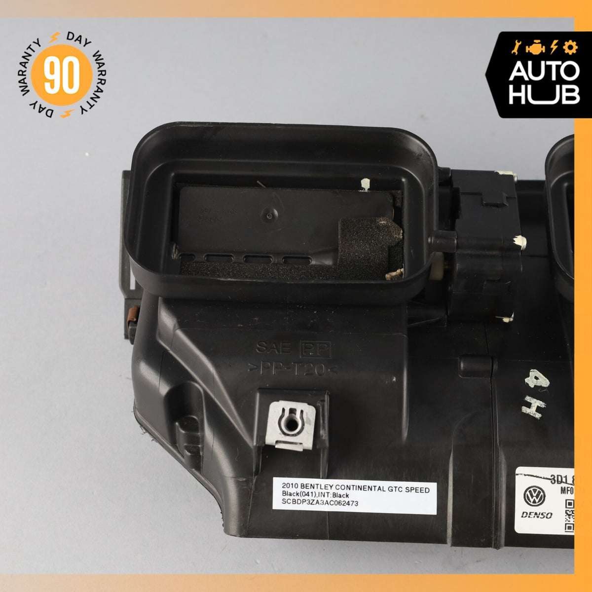 Bentley Continental GTC Speed Center Dash AC A/C Heater Air Duct Housing OEM - photo 11