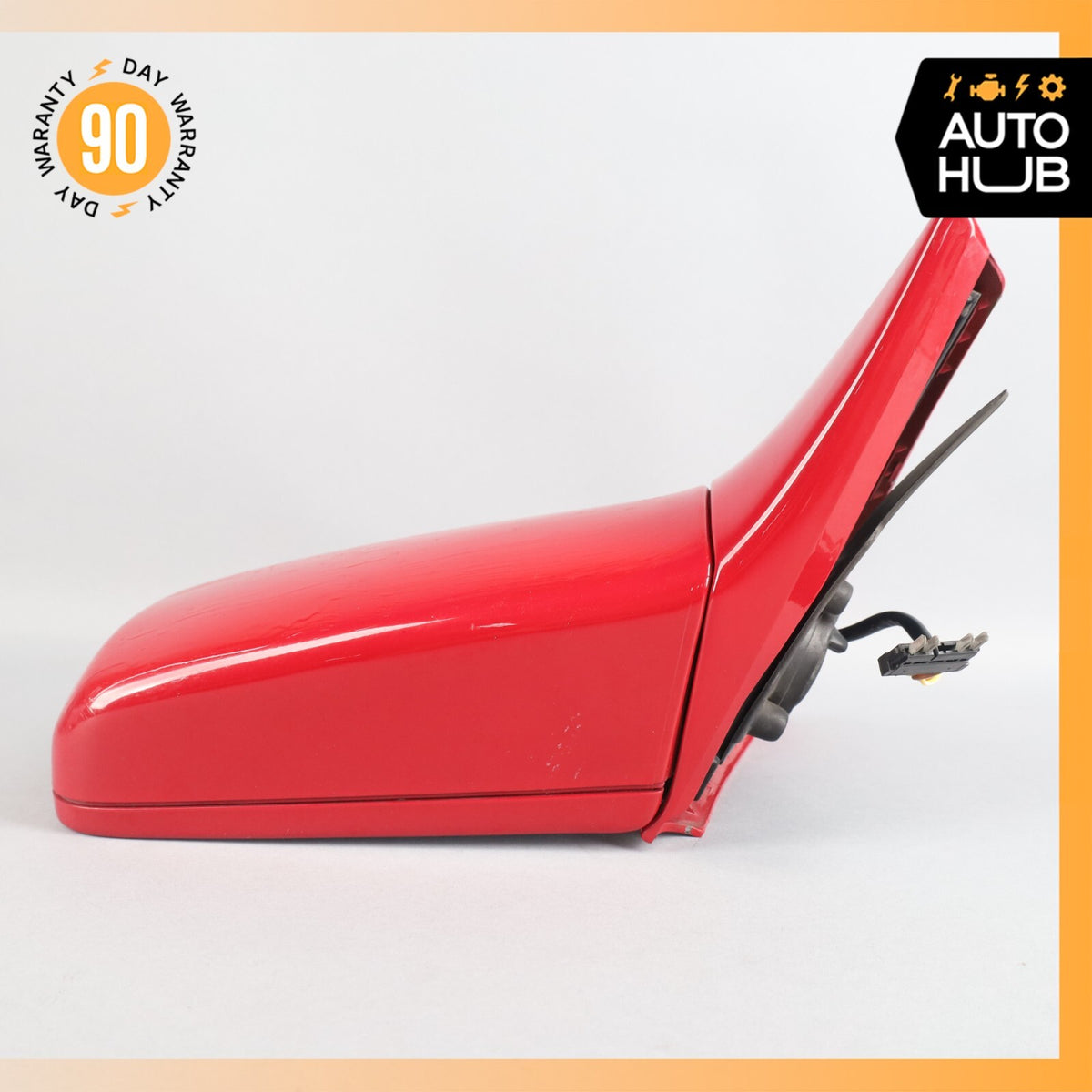 90-96 Mercedes R129 SL500 SL320 300SL Side View Door Mirror Right Side Red OEM - photo 15