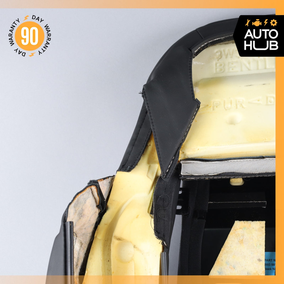 07-11 Bentley Continental GTC GT Front Left Side Seat Upper Back Cushion OEM 60k - photo 10