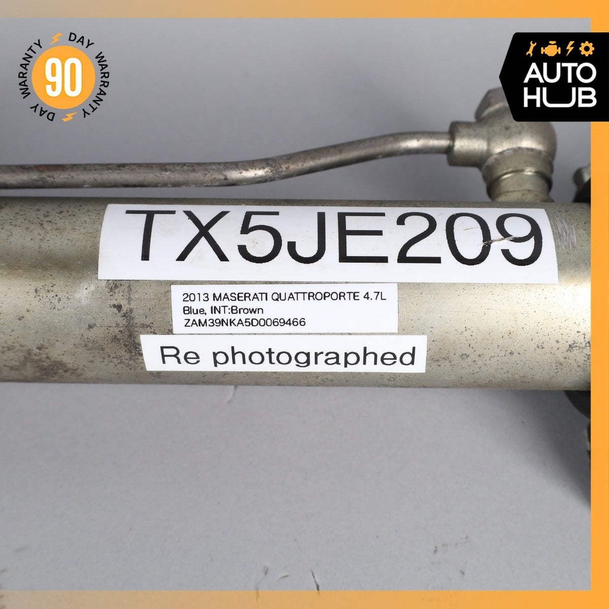 03-13 Maserati Quattroporte M139 Power Steering Rack 267184 OEM 51k - photo 15