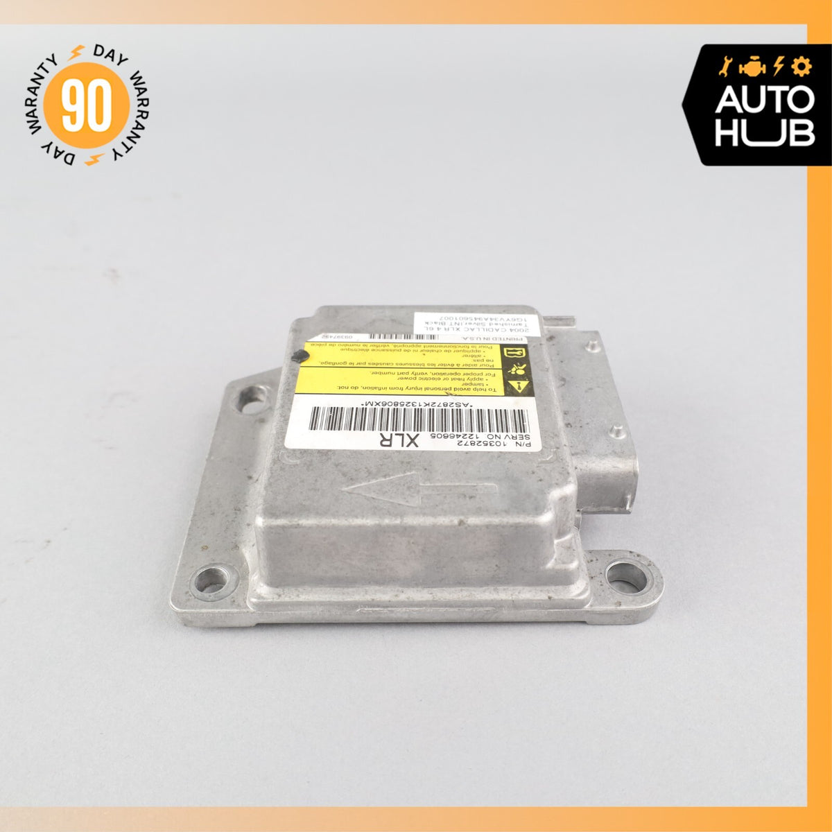 2004 Cadillac XLR Safety Air Restraint Bag Control Module 10352872 OEM - photo 4
