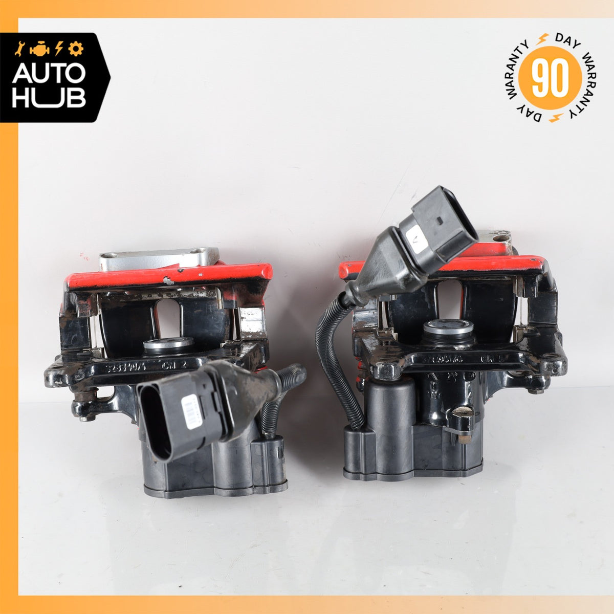 Bentley Continental GT Rear Right & Left Side Brake Caliper w/ Actuator Set OEM - photo 11