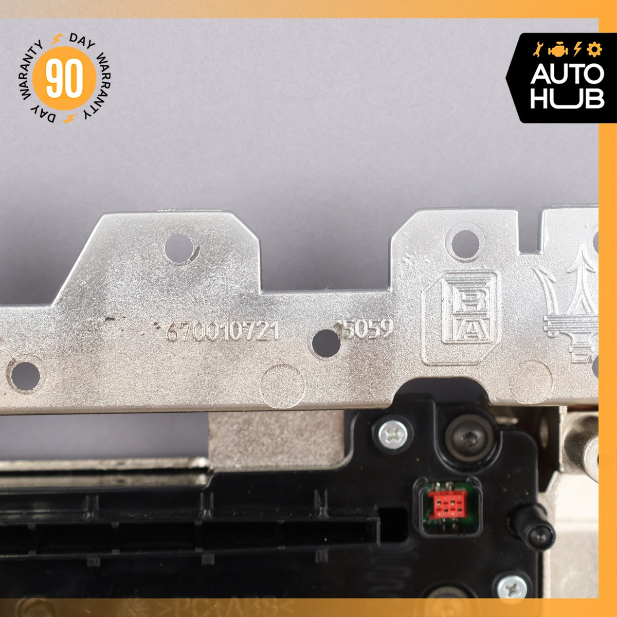 14-17 Maserati Quattroporte M156 Front Dashboard Monitor Frame Cover Bracket OEM - photo 9
