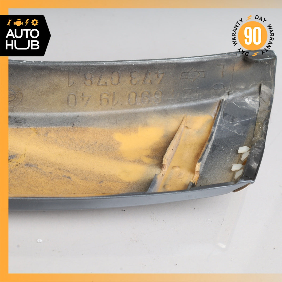 90-95 Mercedes W124 300E Rear Left Driver Side Fender Molding 1246901940 OEM - photo 6