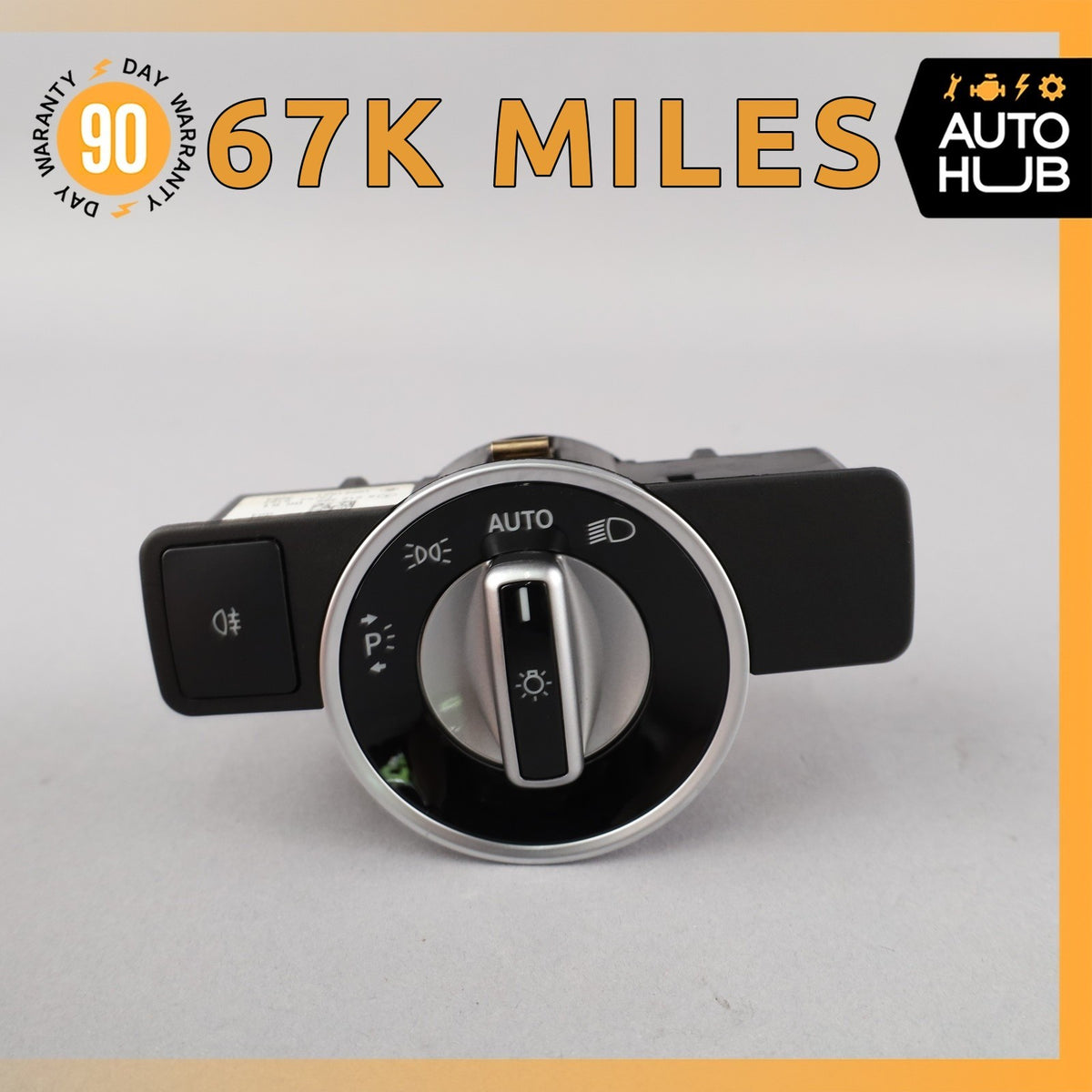 08-20 Mercedes W117 CLA45 SLK250 Headlight Fog Light Switch Control Module OEM - photo 1