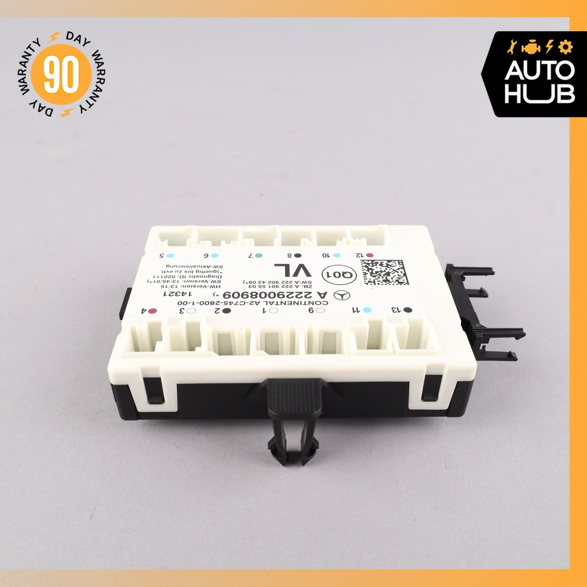 Mercedes W222 S550 S65 Front Left Driver Side Door Control Module 2229008909 OEM - photo 4