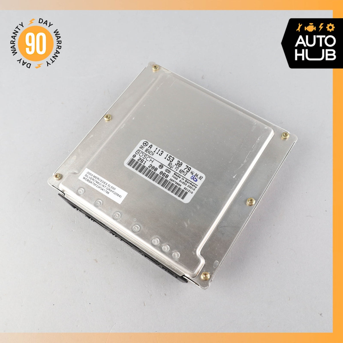 03-06 Mercedes R230 SL500 S430 ECU Engine Control Module Unit 1131533079 OEM - photo 2