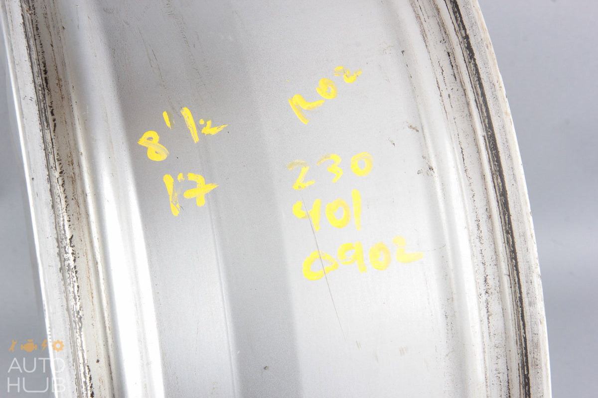 Mercedes R230 SL500 SL600 8.5 X R17 17" Wheel Rim Silver 2304010902 OEM - photo 9