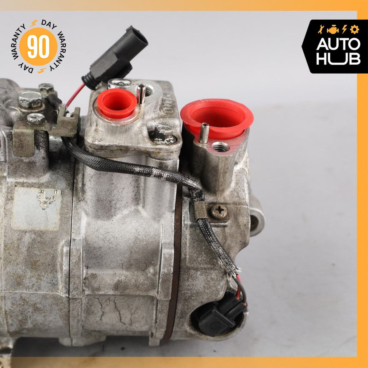 03-11 Mercedes R171 SLK350 CLK55 C55 AMG A/C AC Air Conditioner Compressor OEM - photo 5