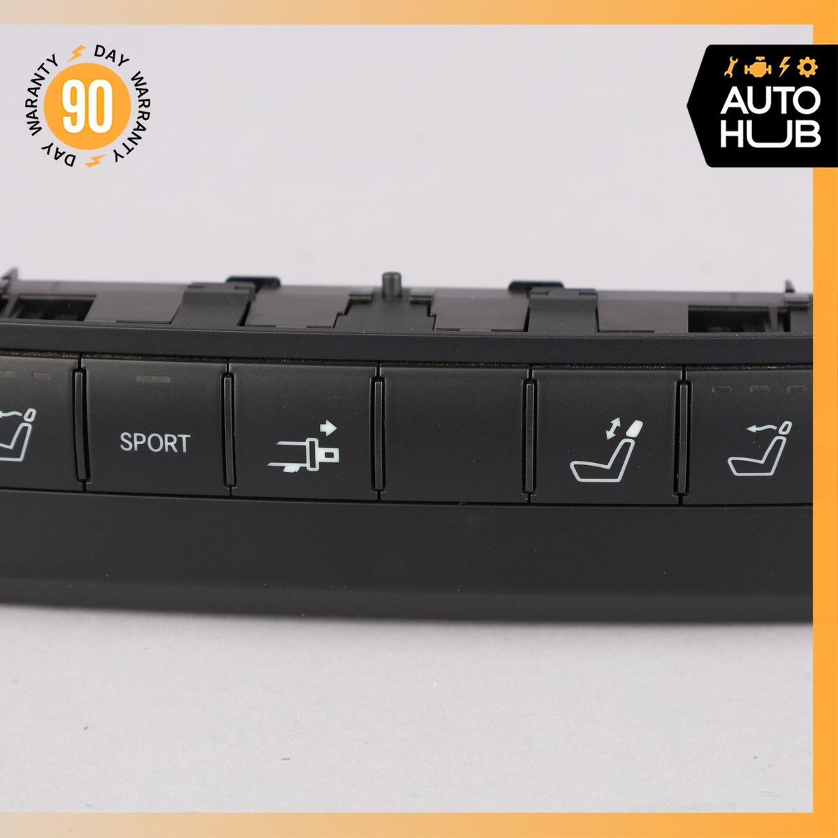 10-17 Mercedes W207 E550 Convertible Dashboard Heated Seat Control Switch OEM - photo 3