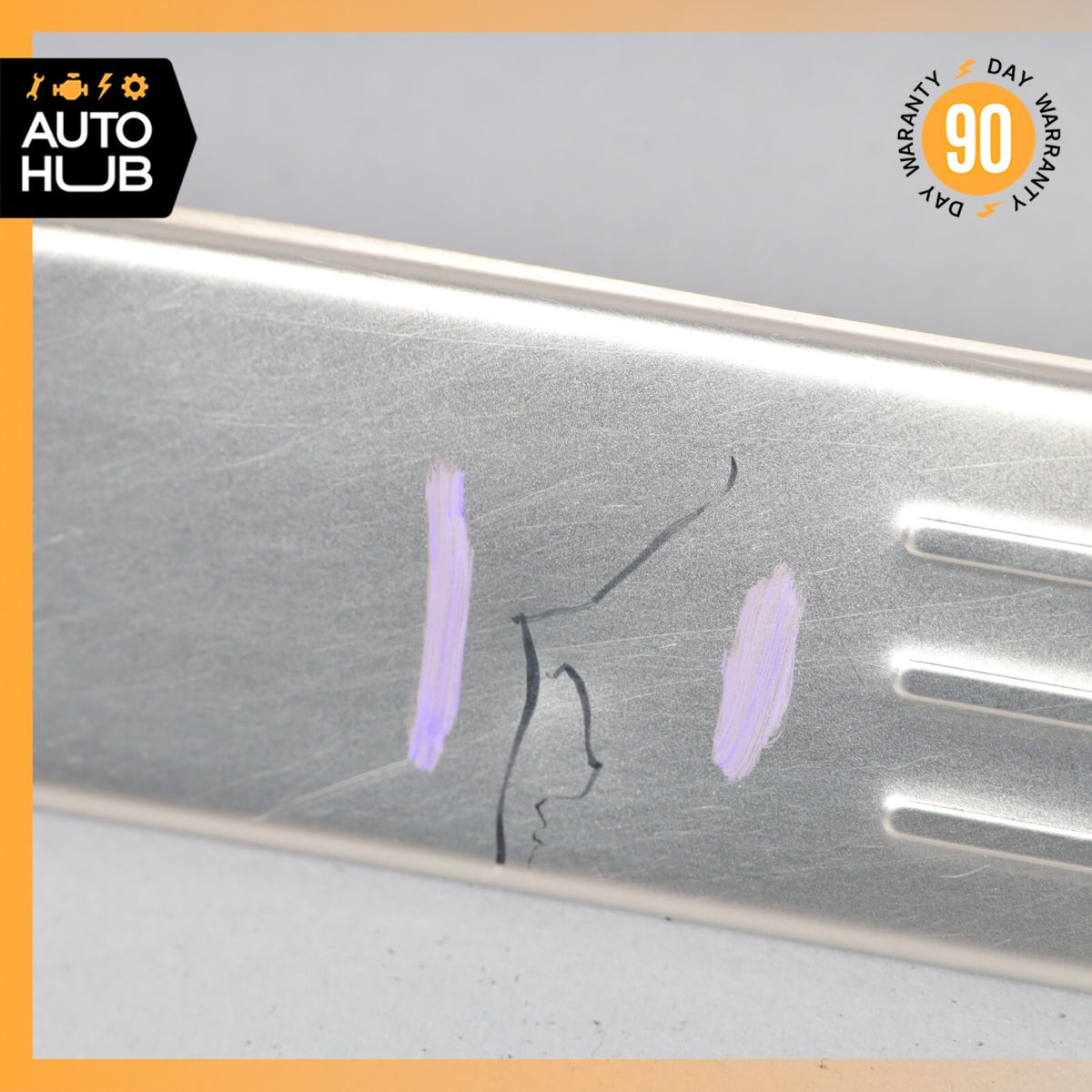 03-12 Bentley Continental GT GTC Left & Right Side Door Step Sill Sills OEM - photo 8