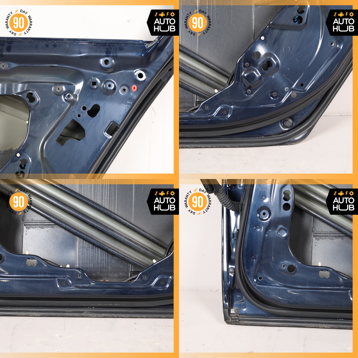 16-22 BMW G12 750Li 740Li Rear Right Passenger Side Door Shell Blue OEM - photo 20