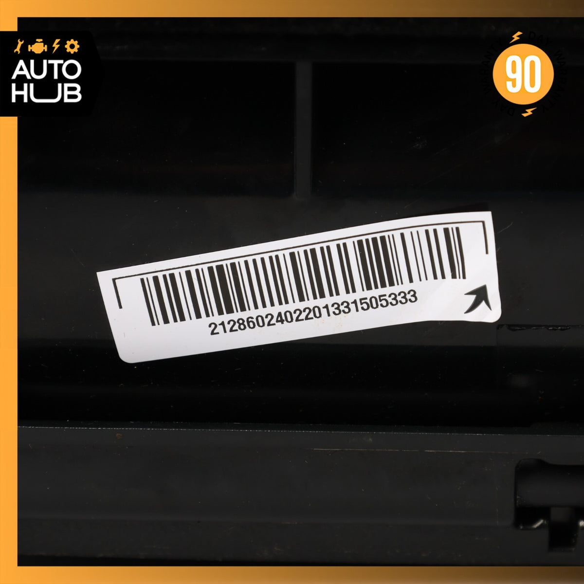 10-16 Mercedes W212 E400 CLS550 Right Side Under Seat Compartment Black OEM - photo 11