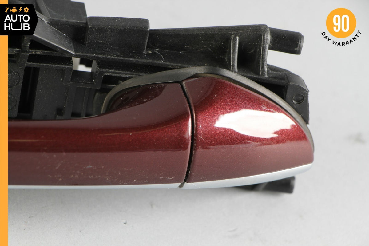 03-09 Mercedes W211 E350 E320 E500 Exterior Door Handle Front Right Side Red OEM - photo 6
