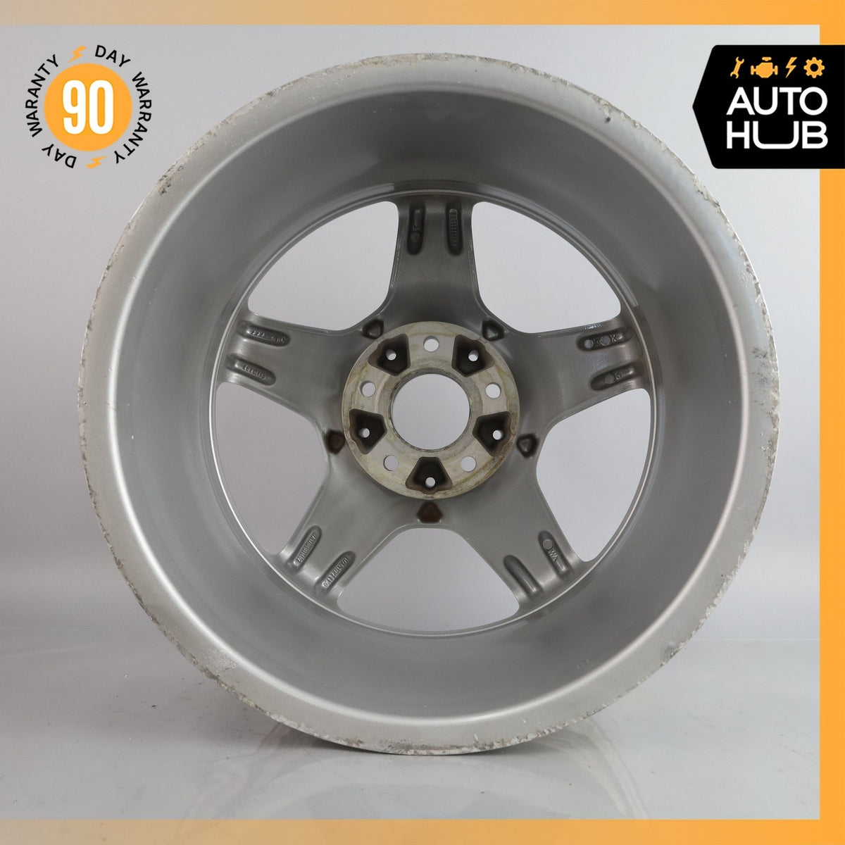 Mercedes R170 SLK230 C280 8.5 x 17 17" Rear Wheel Rim Silver 1704011402 OEM - photo 10