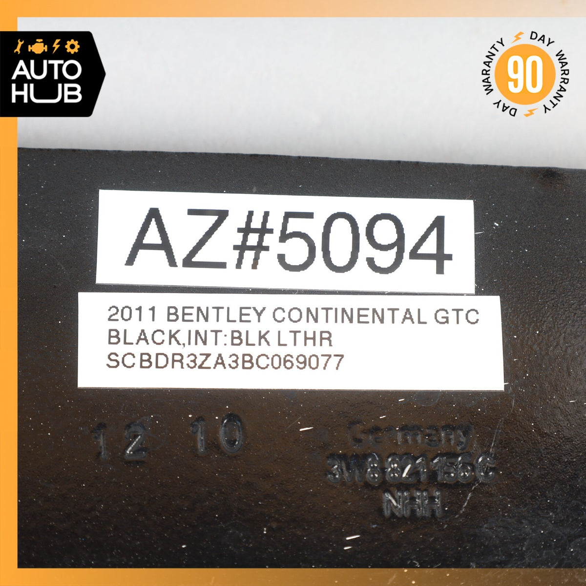 Bentley Continental GTC Right & Left Side Fender Support Bracket Set OEM - photo 16
