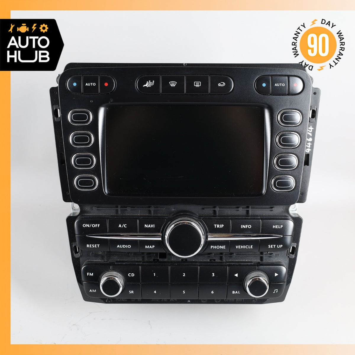 08-09 Bentley Continental GT GTC Command Head Unit Navigation Radio OEM 87k - photo 6