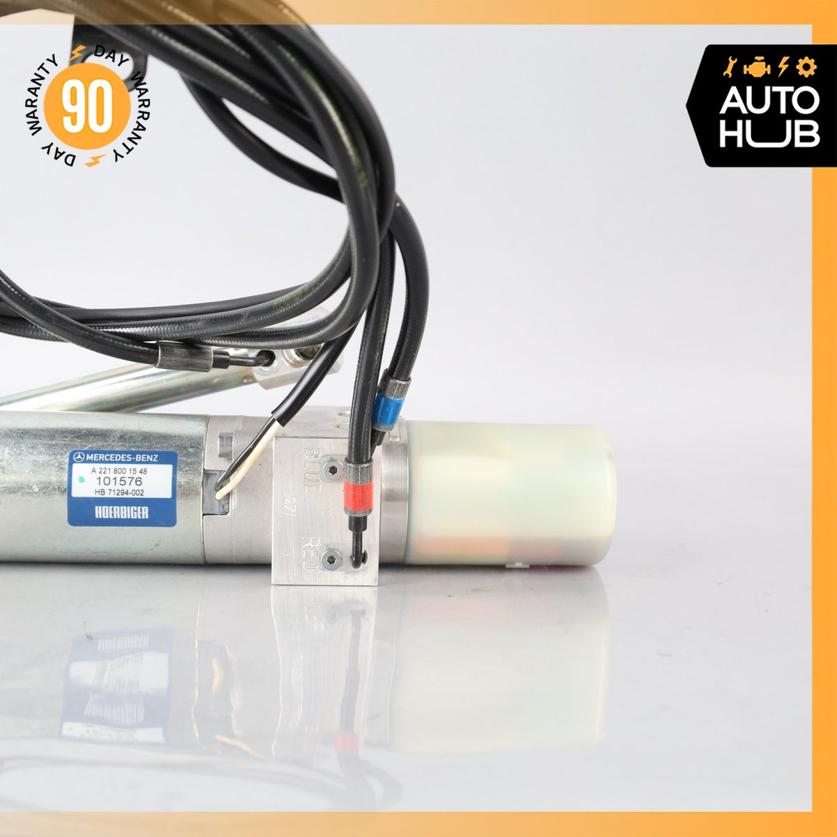 07-13 Mercedes W221 S550 S63 AMG Trunk Lid Locking Hydraulic Pull Down Pump OEM - photo 11