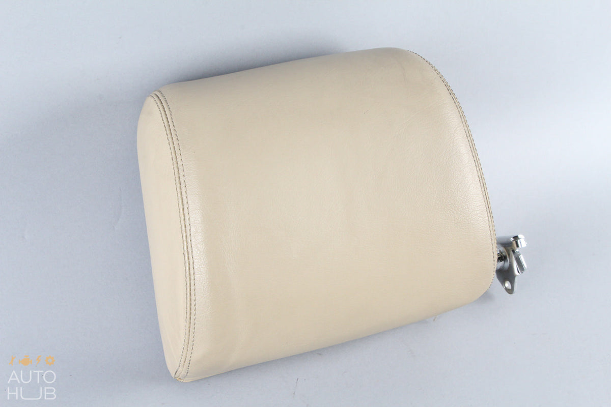 90-95 Mercedes R129 300SL 500SL Front Left Driver Headrest Head Rest Tan OEM - photo 3