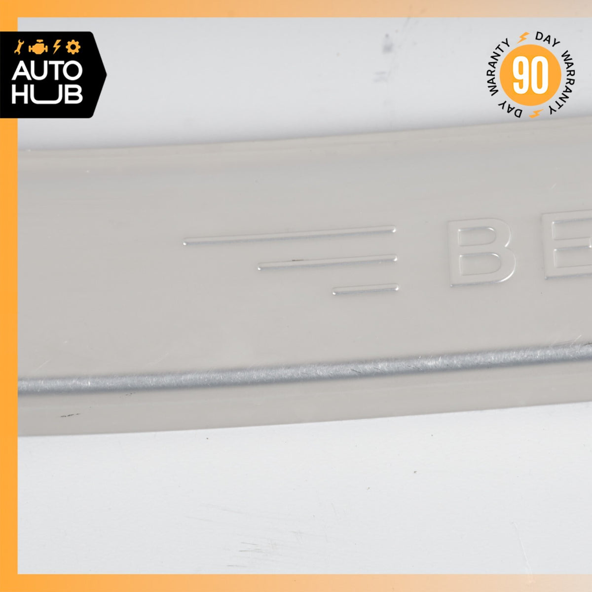 06-13 Bentley Continental Flying Spur Front & Rear Side Door Step Sill Set OEM - photo 8