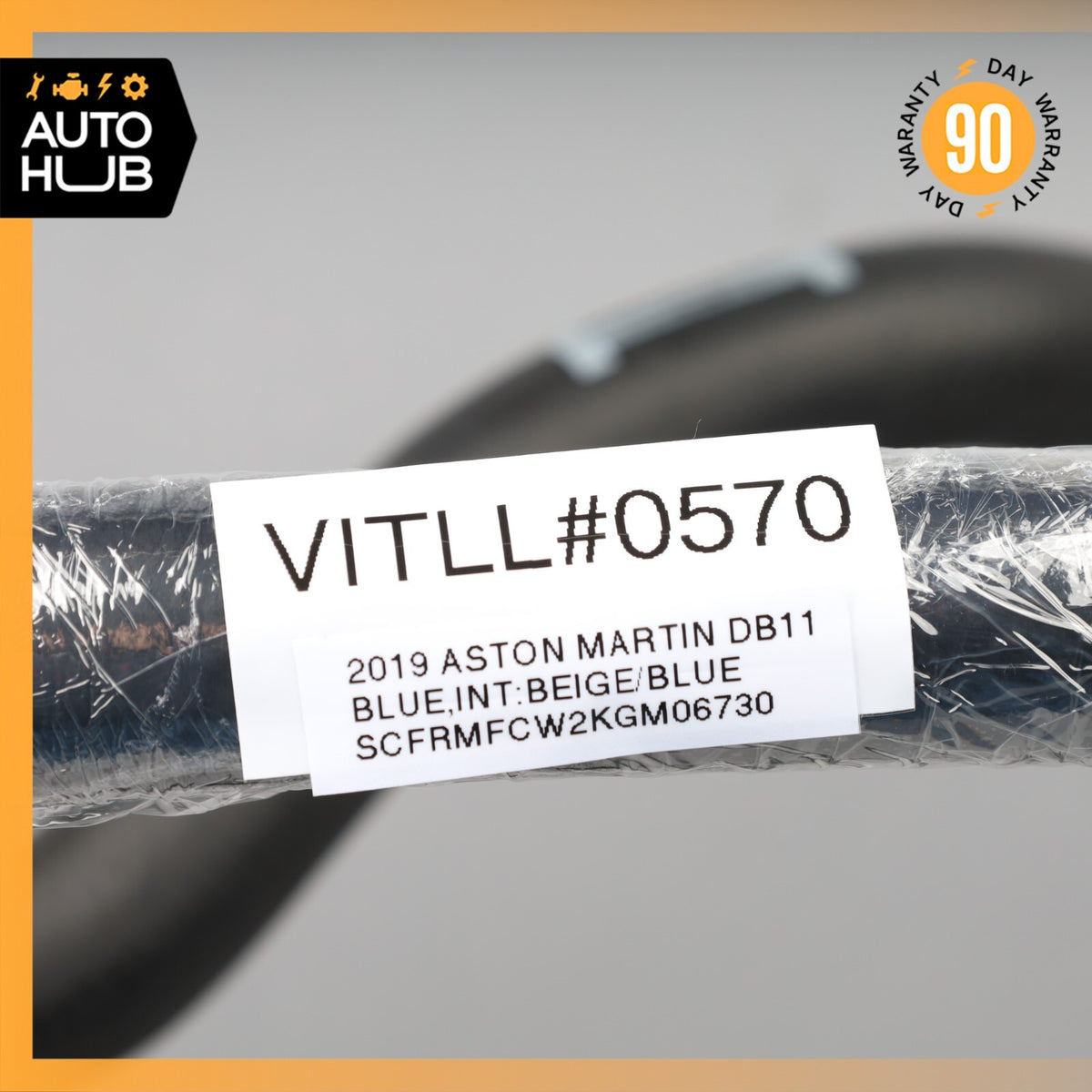 18-23 Aston Martin DB11 4.0L Engine Water Coolant Hose Pipe Line OEM 7k - photo 13