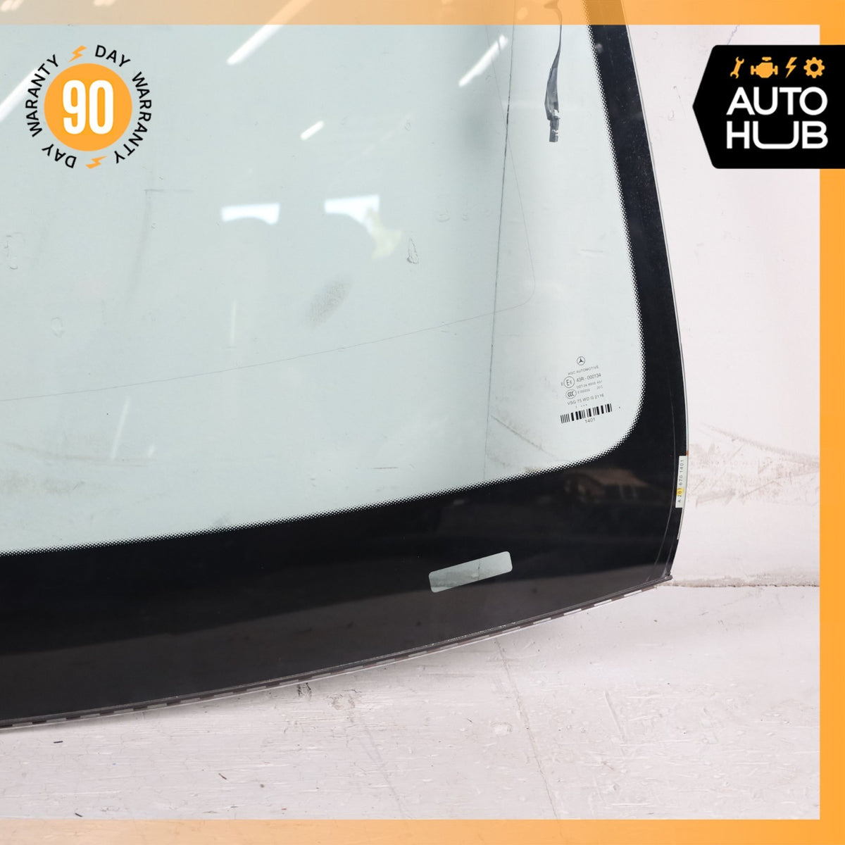 11-17 Mercedes W207 E550 E350 Convertible Front Windshield Window Glass OEM 78k - photo 6