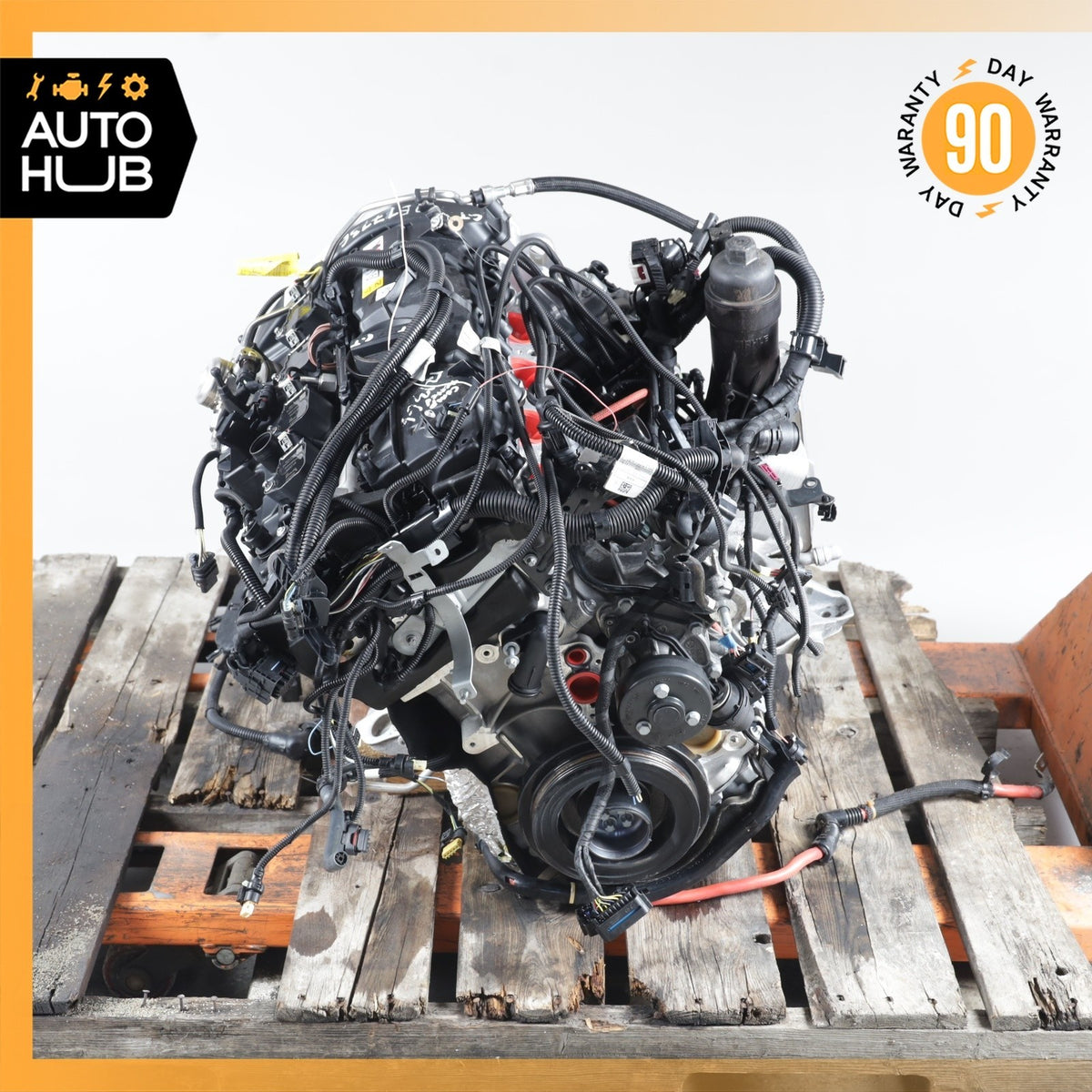 16-18 BMW F30 330e RWD 2.0L B48B20A Engine Motor Assembly OEM 61k - photo 5