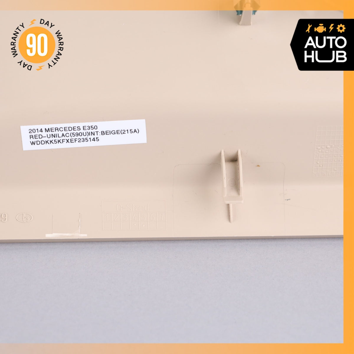 10-17 Mercedes W207 E350 E550 Dashboard Dash Board Trim Panel Right Side OEM - photo 11
