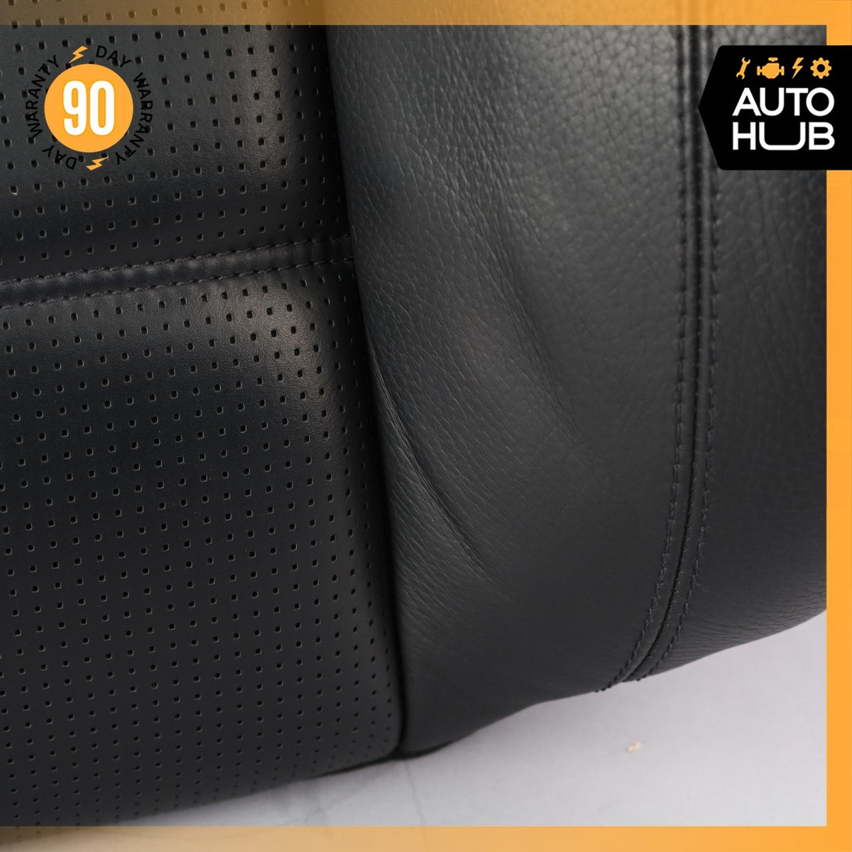 11-13 Mercedes W221 S63 AMG Front Left Driver Side Upper Seat Cushion Nappa OEM - photo 6