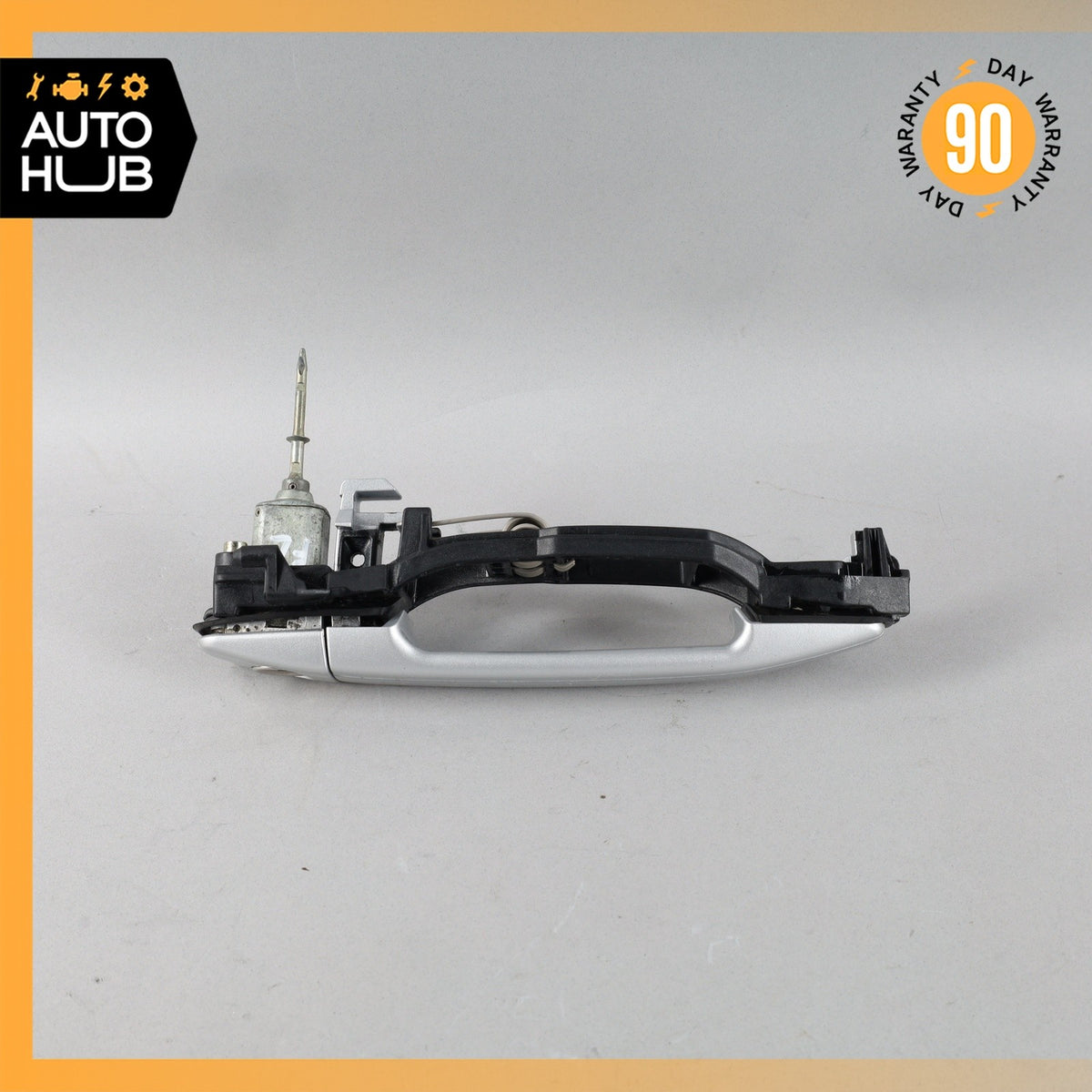 01-04 Mercedes R170 SLK320 Left Driver Side Exterior Door Handle Silver OEM - photo 8