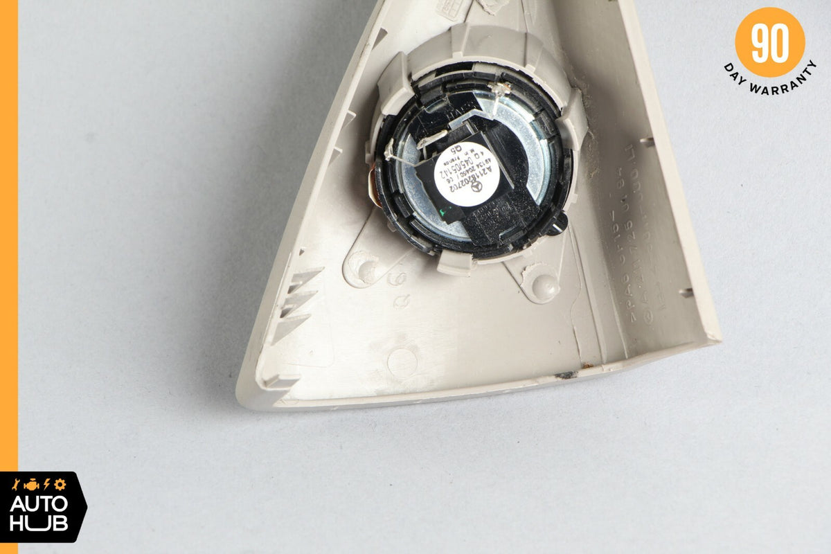 03-06 Mercedes W211 E500 E350 E55 AMG Front Left Tweeter Speaker Cover Gray OEM - photo 9