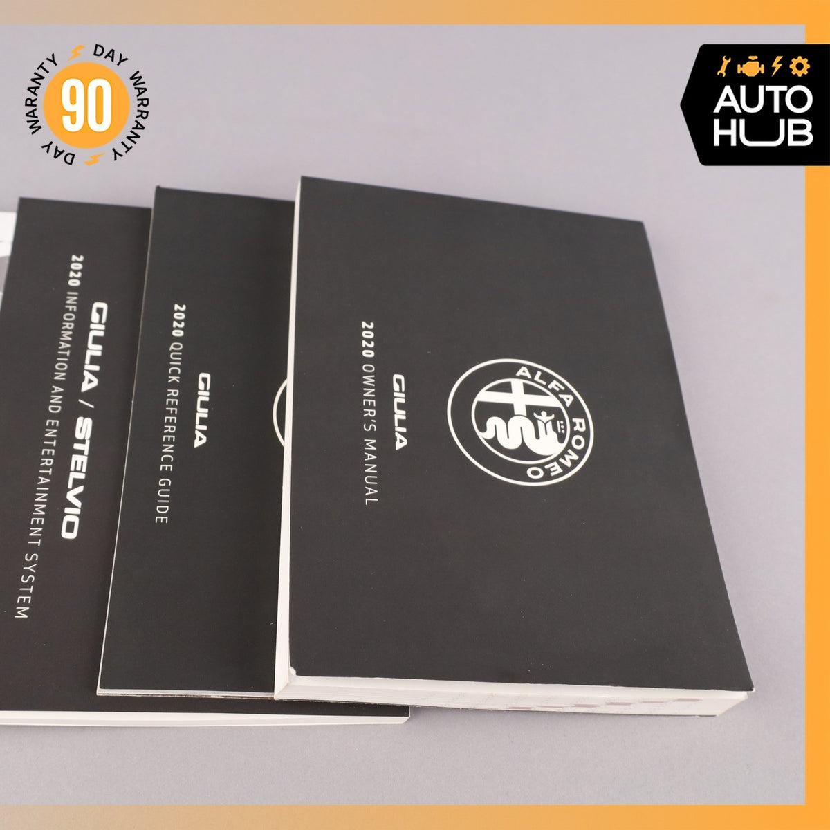2020 Alfa Romeo 952 Giulia Owner's Manual Book Set OEM - photo 5