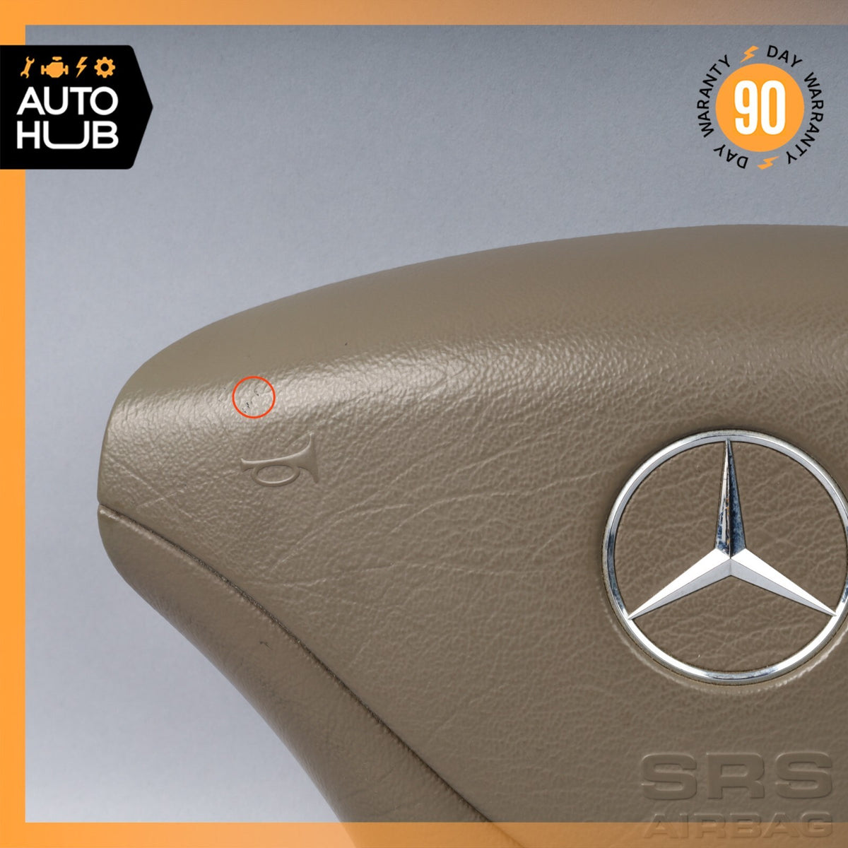 99-02 Mercedes R129 SL500 SLK230 Driver Steering Wheel Airbag Air Bag OEM - photo 4
