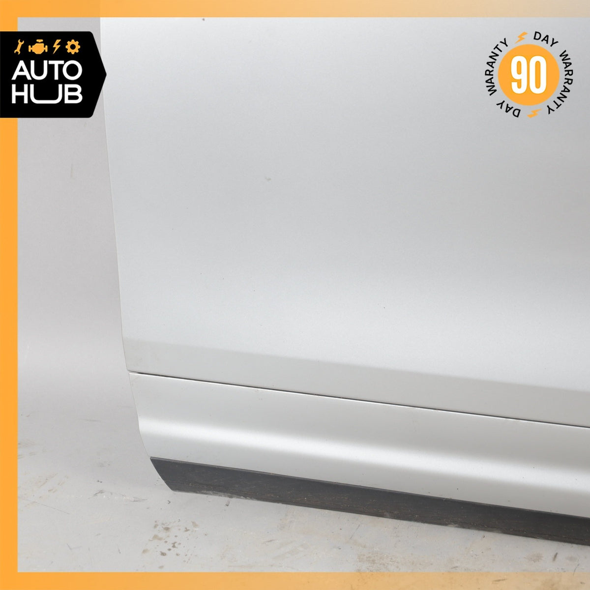 11-18 Porsche Cayenne 958 Front Left Driver Side Door Shell Silver OEM - photo 10