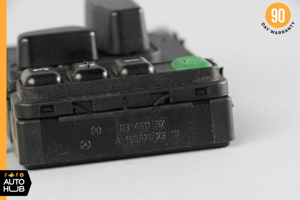 98-05 Mercedes W163 ML320 ML55 AMG Front Right Passenger Seat Control Switch OEM - photo 8