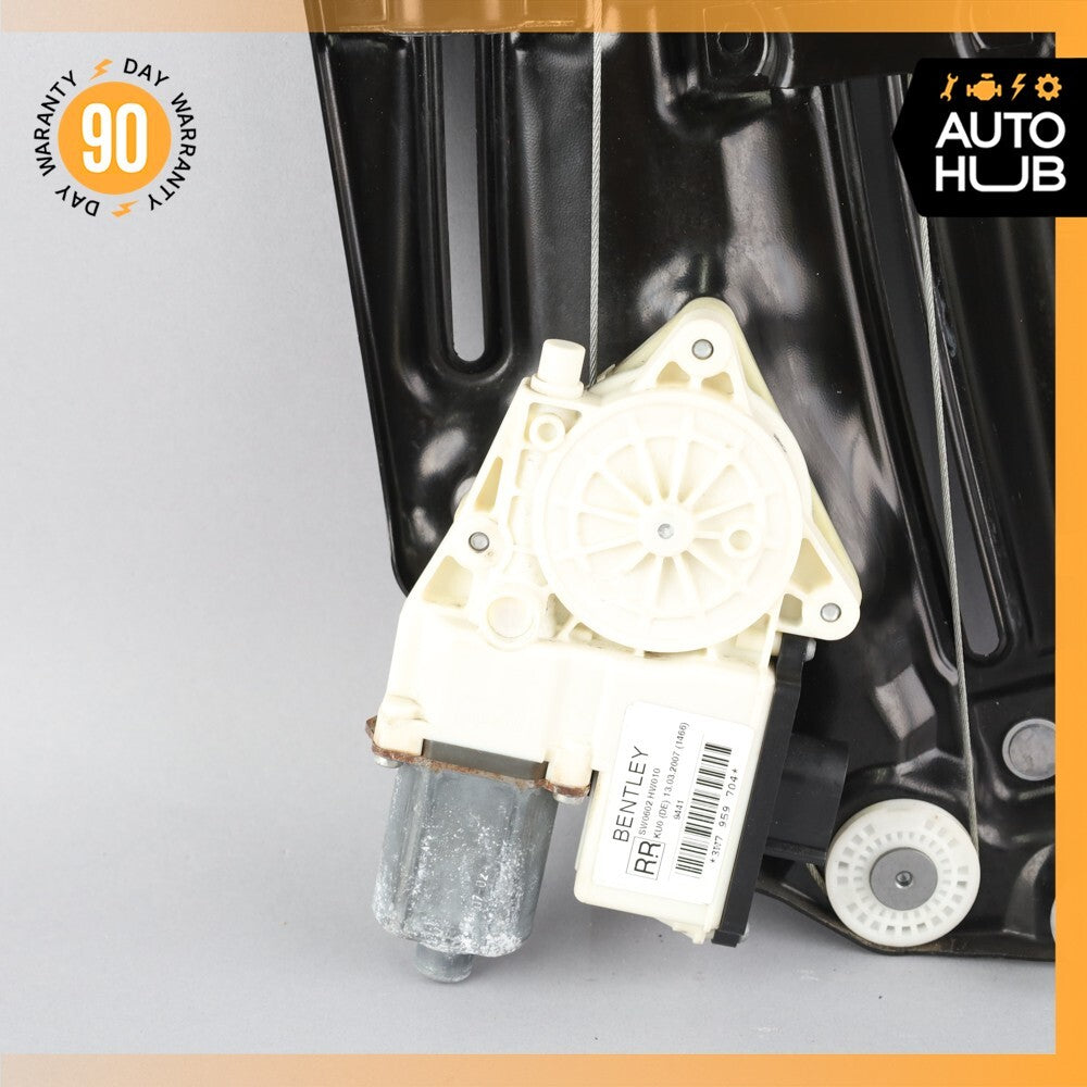 07-11 Bentley Continental GTC Rear Right Quarter Window Regulator Motor OEM 60k - photo 11