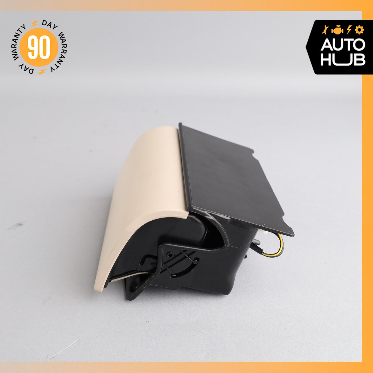03-13 Maserati Quattroporte M139 Center Console Ashtray Ash Tray Rear Beige OEM - photo 5