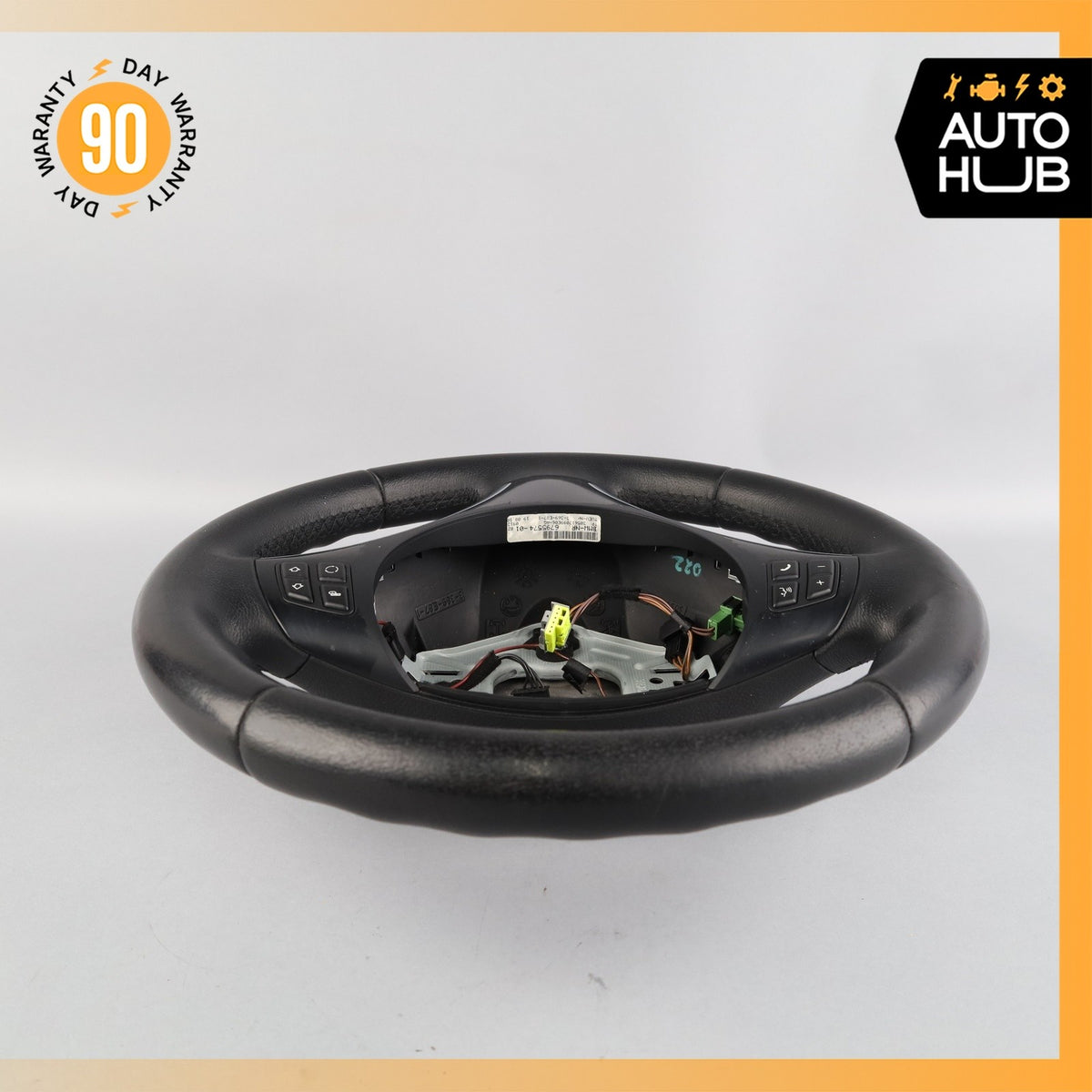 BMW E88 128i 135i Sport Steering Wheel Black w/ Switch 32306795574 OEM - photo 19