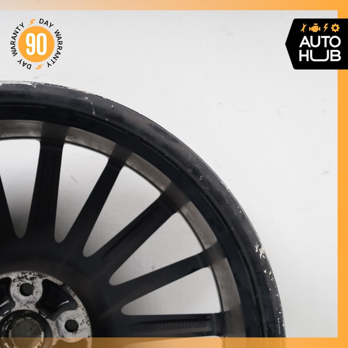 Maserati Quattroporte M139 8.5 x 20 20" Front Wheel Rim Black 245273 OEM - photo 8