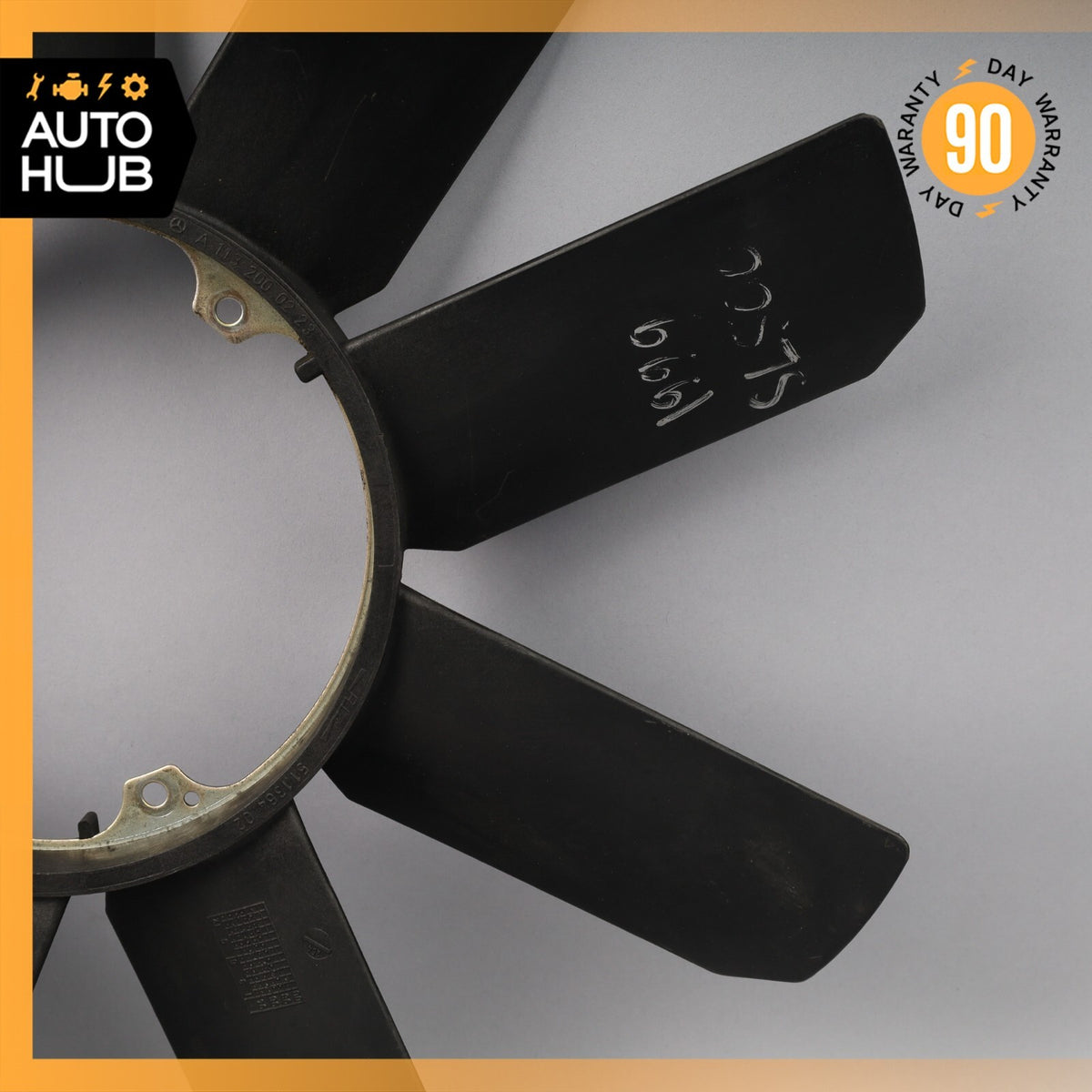 99-02 Mercedes R129 SL500 ML430 Engine Motor Cooling Fan Blade 1132000223 OEM - photo 5