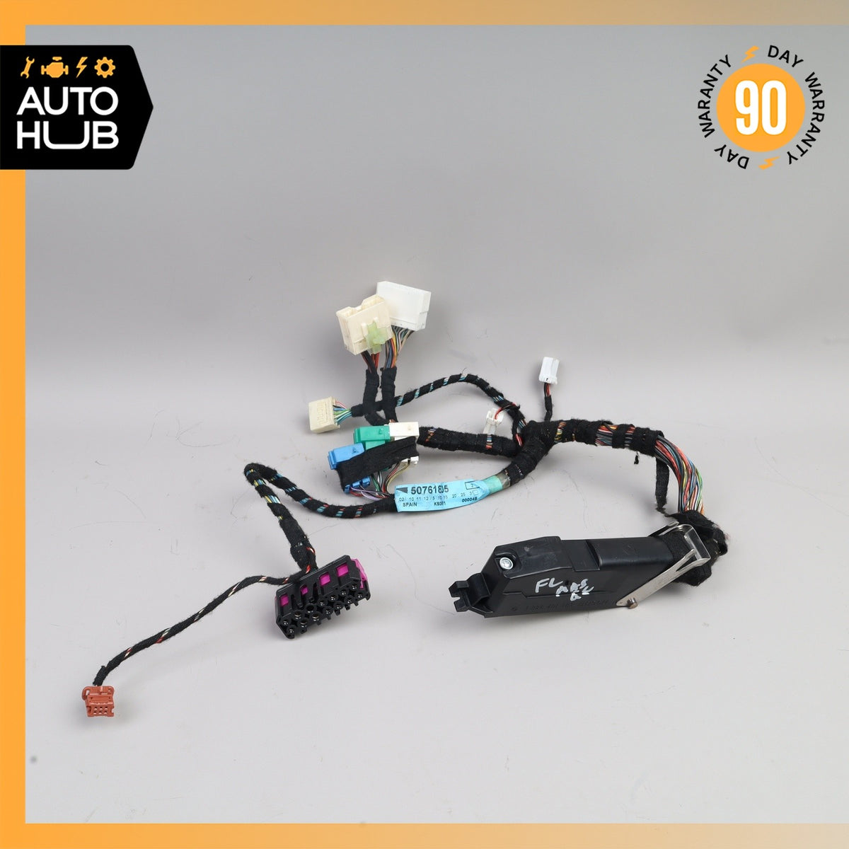 02-07 Maserati M138 4200 Coupe Front Left Side Seat Wiring Harness OEM 31k - photo 2