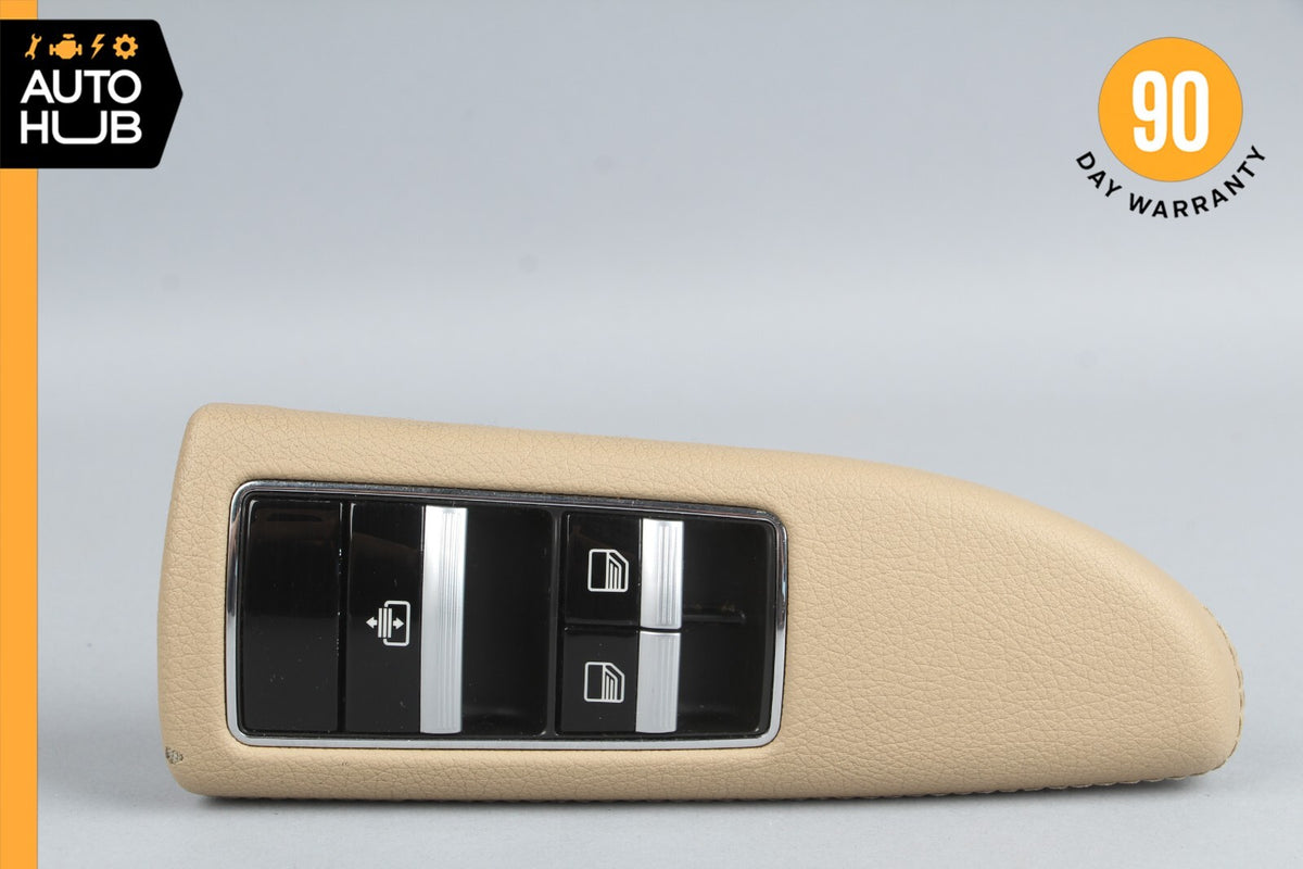 10-13 Mercedes W221 S550 S400 Rear Left Driver Window Control Switch Beige OEM - photo 6