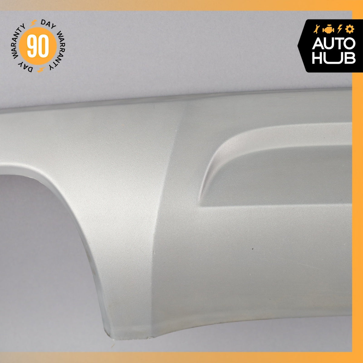 13-15 BMW E84 X1 Rear Bumper Skid Plate Diffuser Cover Panel OEM - photo 5