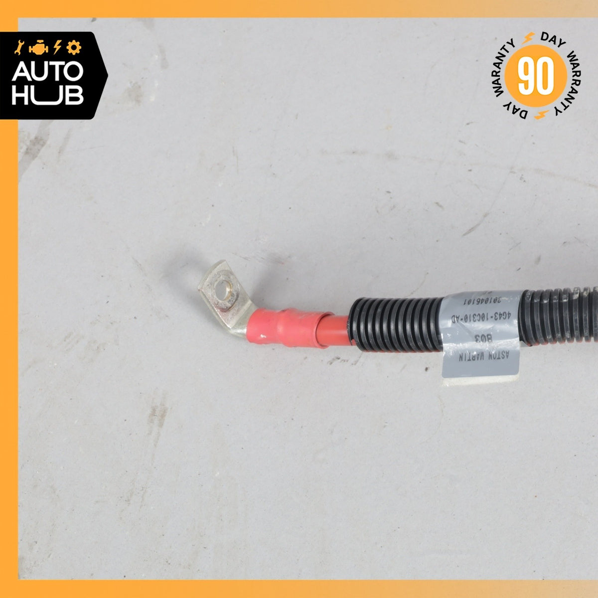05-08 Aston Martin DB9 Battery Starter Alternator Cable Harness OEM 34k - photo 3