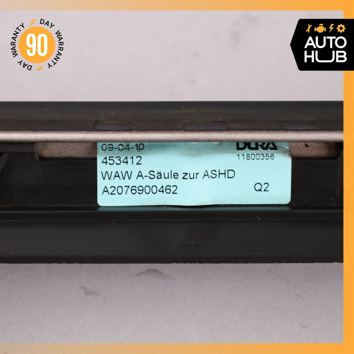 10-17 Mercedes W207 E550 Front Right Side Windshield A Pillar Molding Trim OEM - photo 15