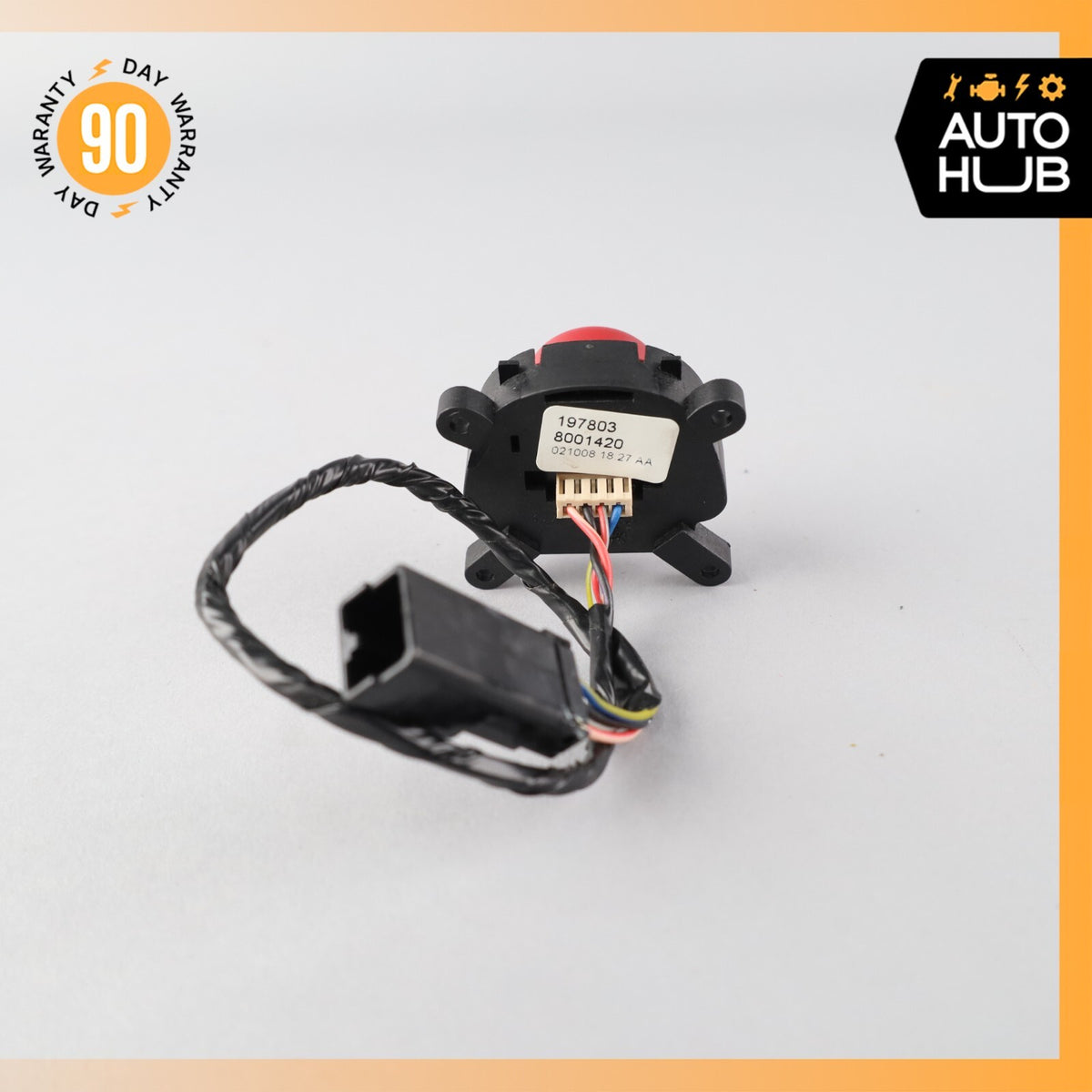 03-13 Maserati Quattroporte M139 Dashboard Emergency Hazard Switch Button OEM - photo 3