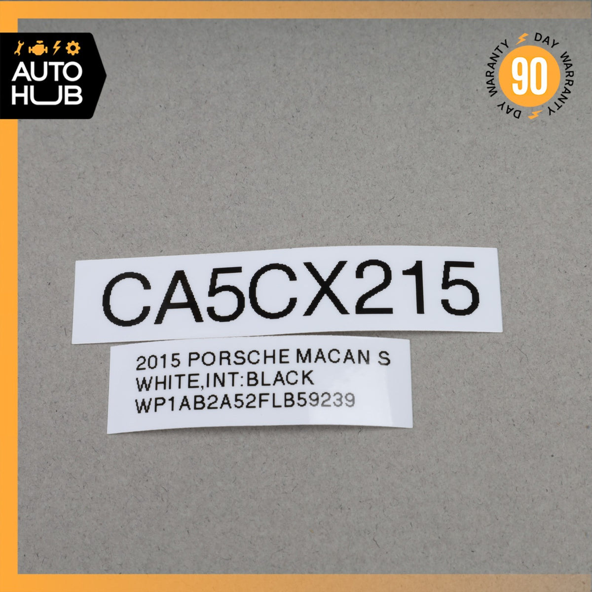 Porsche Macan 95B Lowering Tow Hitch Control Switch 95B959511B OEM - photo 9