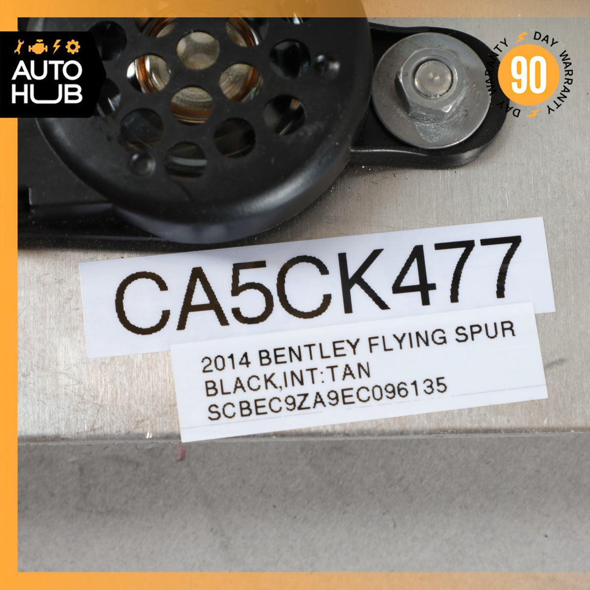 14-18 Bentley Flying Spur Parking Aid Assist Module Bracket w/ Buzzer OEM 40k - photo 8